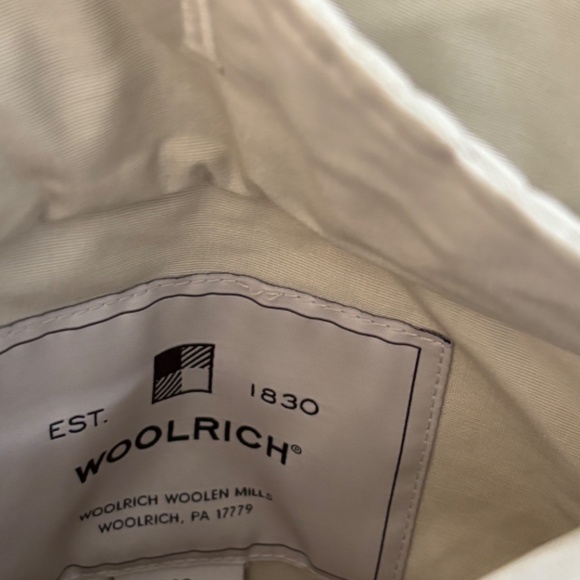 Woolrich Reversible Trim Down Parka, Cream/ Black XS - Picture 5 of 7